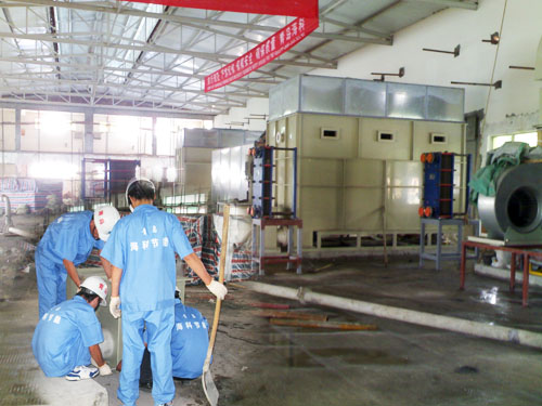 溶液滅菌除濕空氣處理系統安裝現場